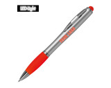 Kugelschreiber mit farbigem LED Licht