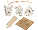 Christbaumanhänger zum selber gestalten